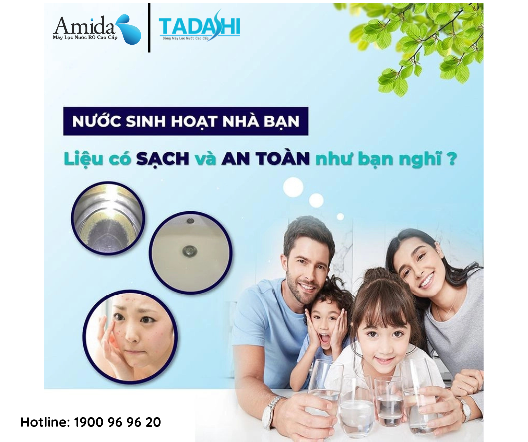  AMIDA – “BỘ GIÁP” THẦM LẶNG CỦA NGUỒN NƯỚC GIA ĐÌNH 